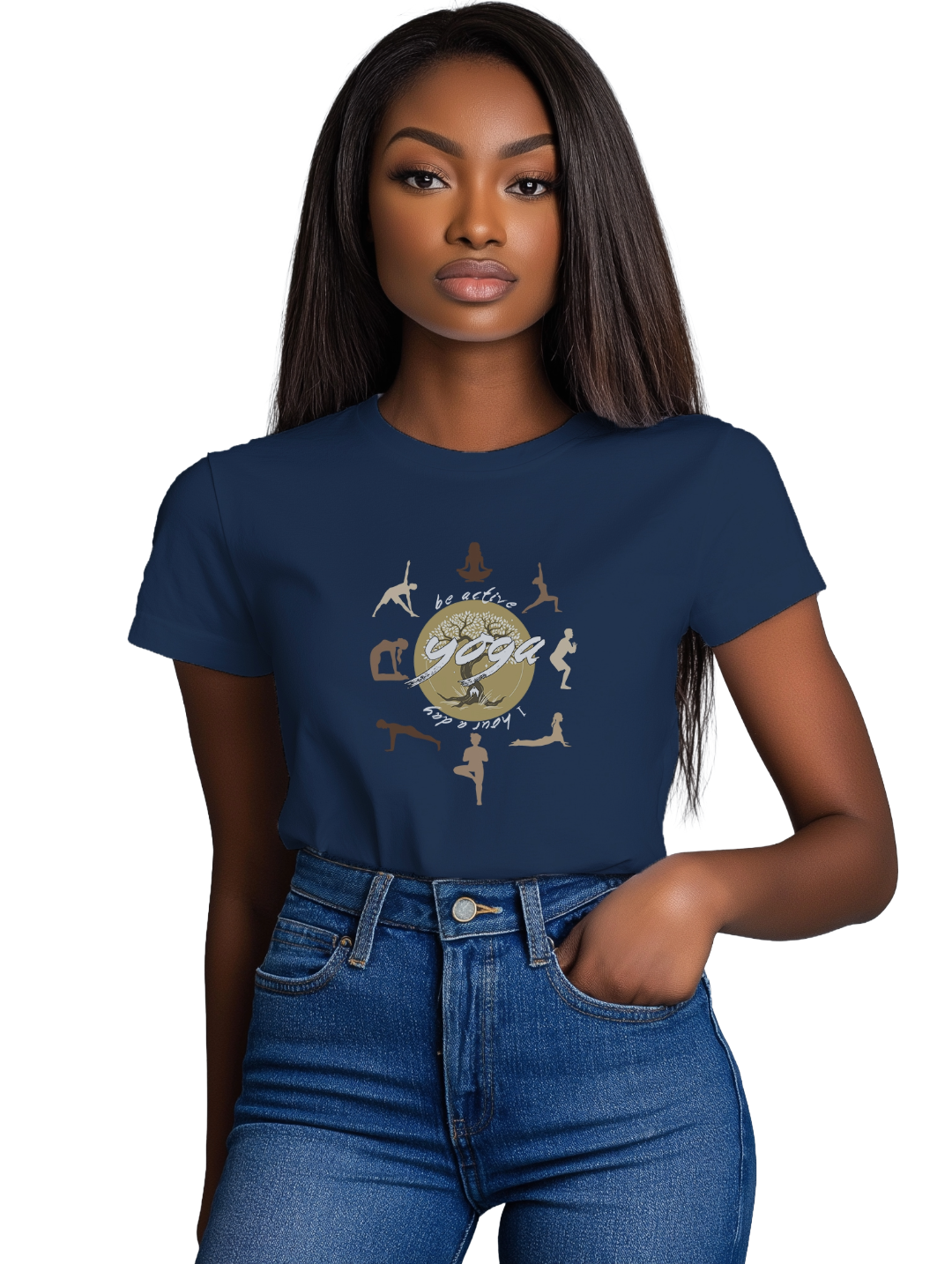 Women's ALL YOGA POSE  T-shirt