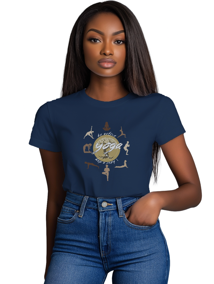 Women's ALL YOGA POSE  T-shirt