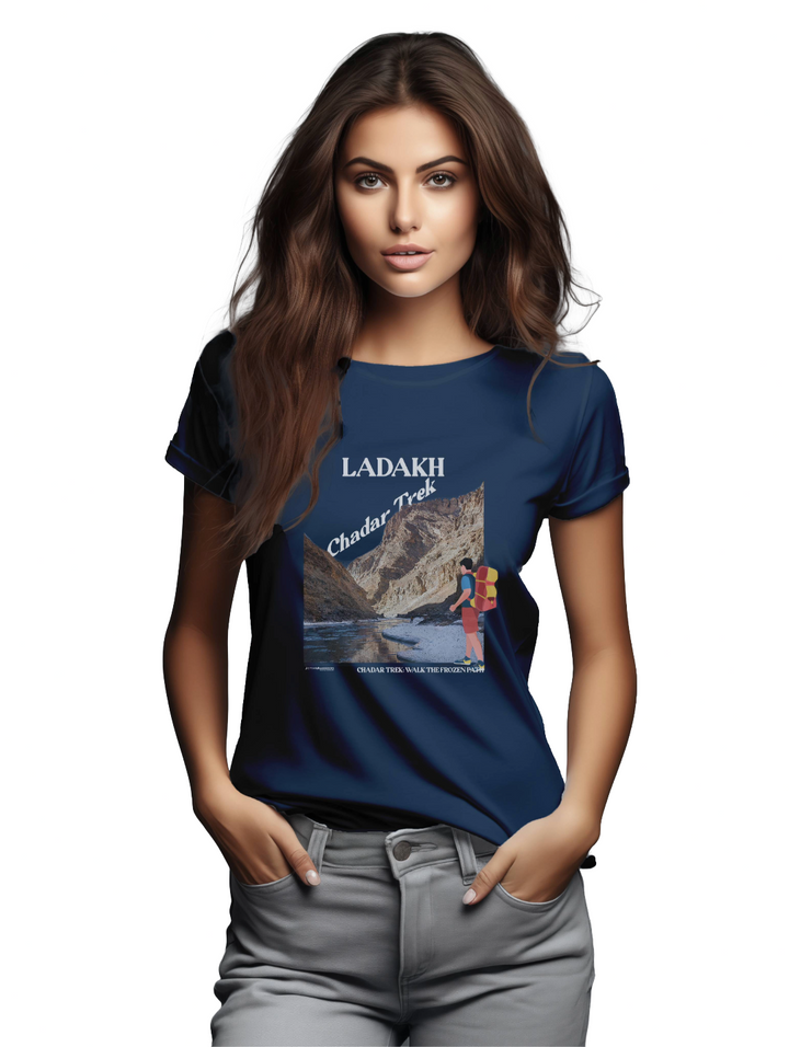 Women's CHADAR TREK : LADAKH T-Shirt