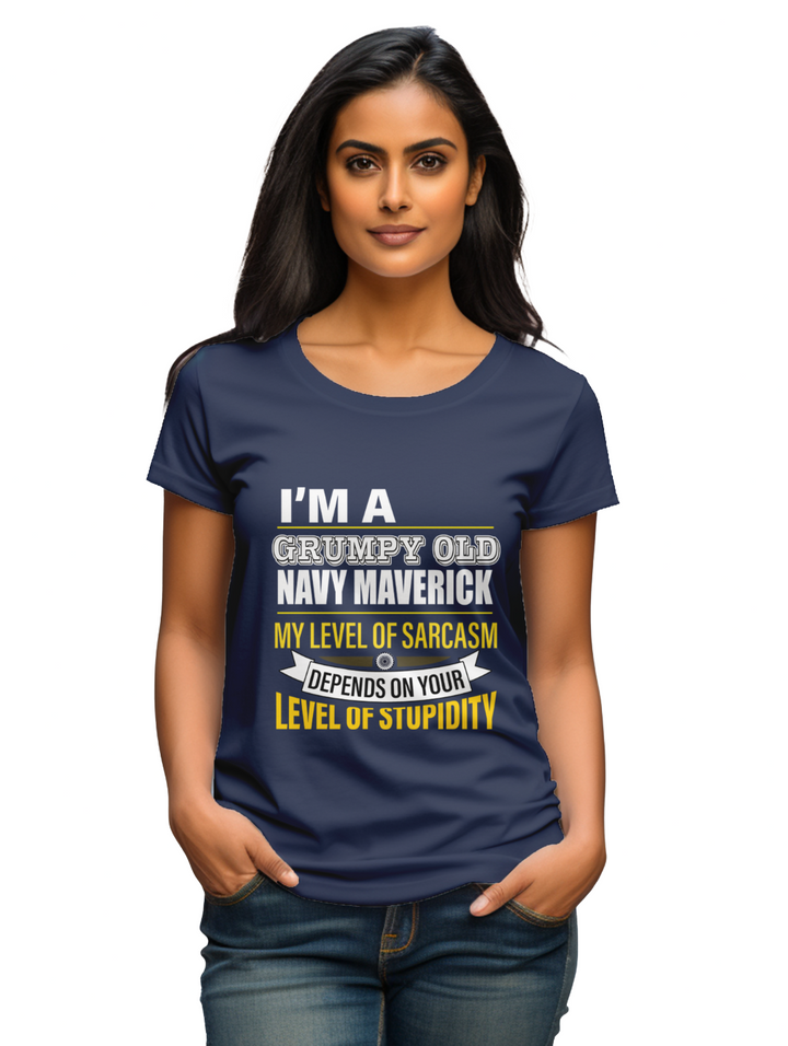 Womens I'm a Navy Maverick T-Shirt