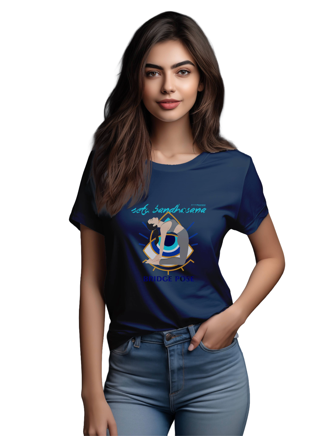 Women' s SETU BANDHASANA T-shirt