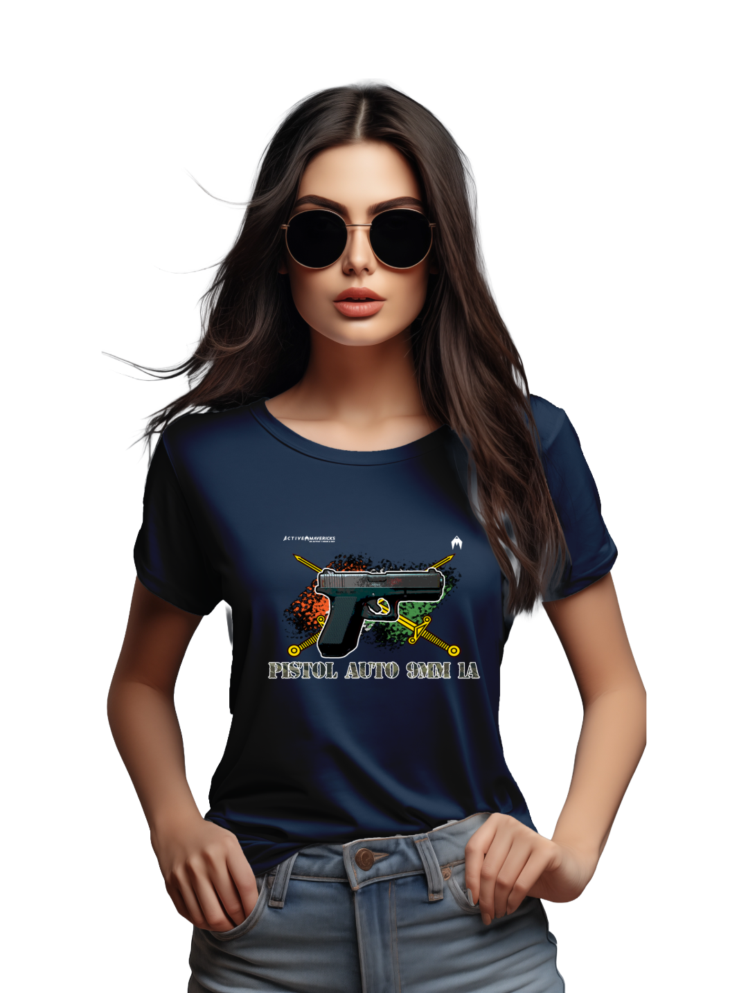 Women's PISTOL AUTO 9MM 1A T-Shirt