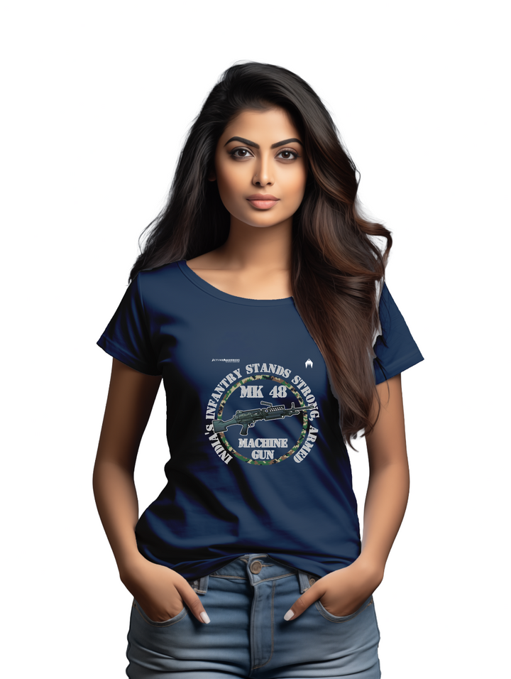 Womens's MK 48 MACHINE GUN T-Shirts