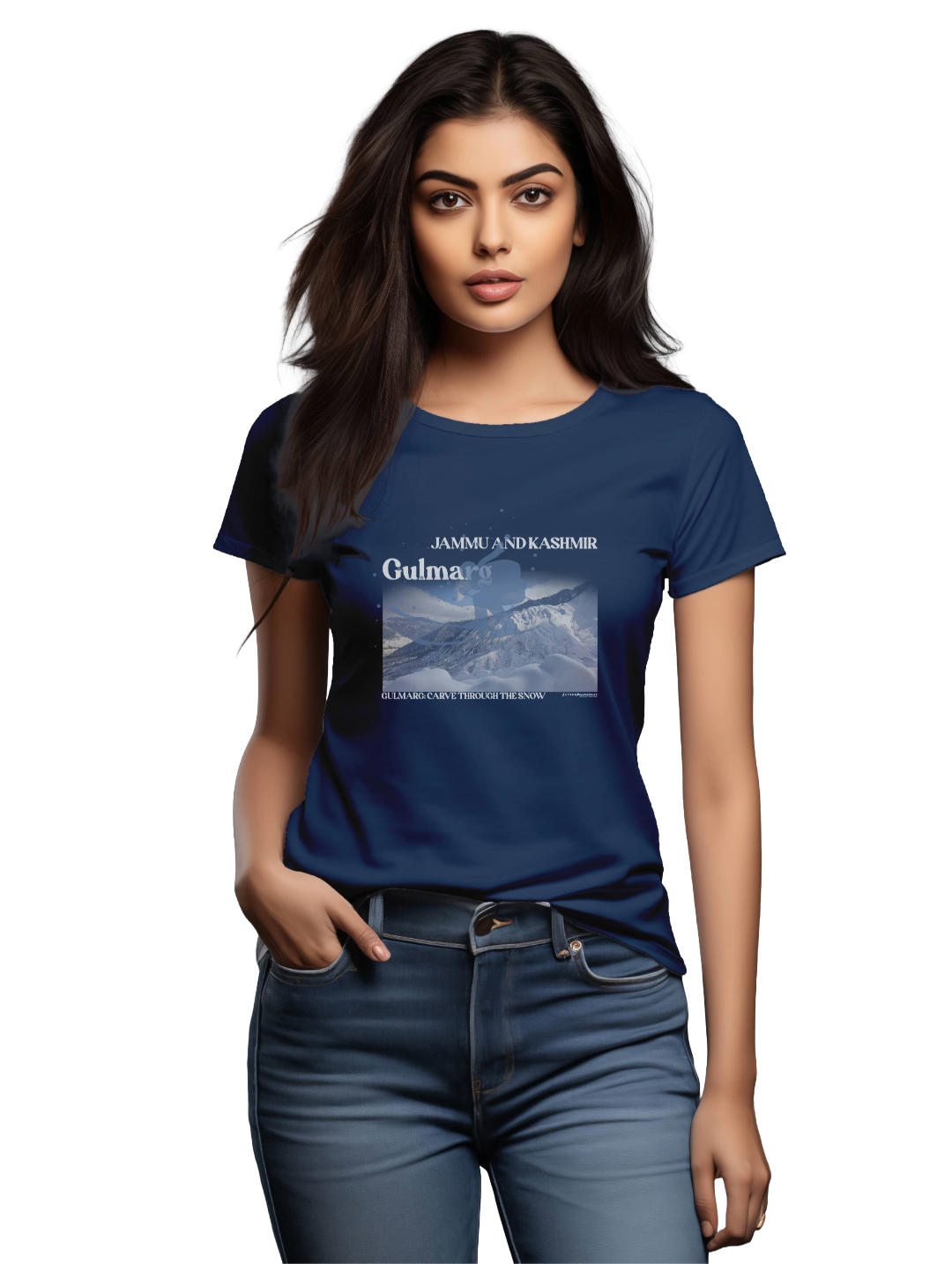 Women's GULMARG : JAMMU AND KASHMIR T-Shirt