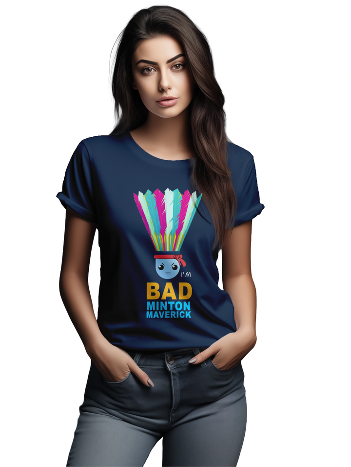 Womens I'm Badminton Maverick T-Shirt
