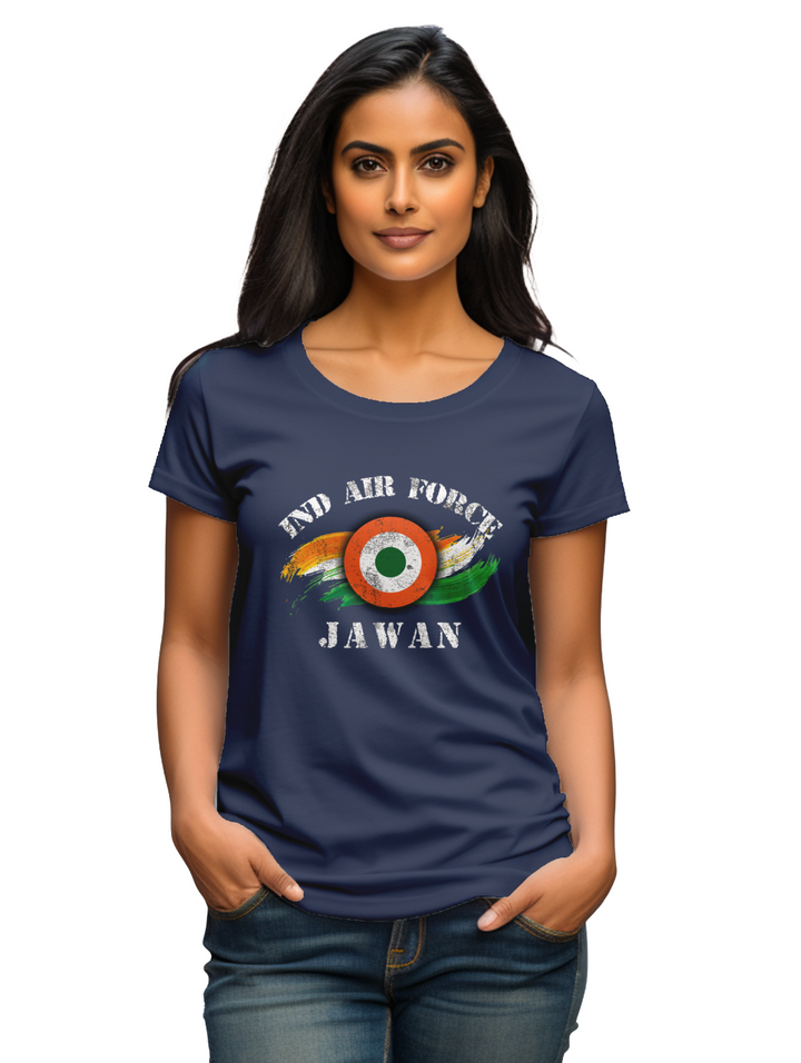 Women's IND Airforce Jawan T-shirt