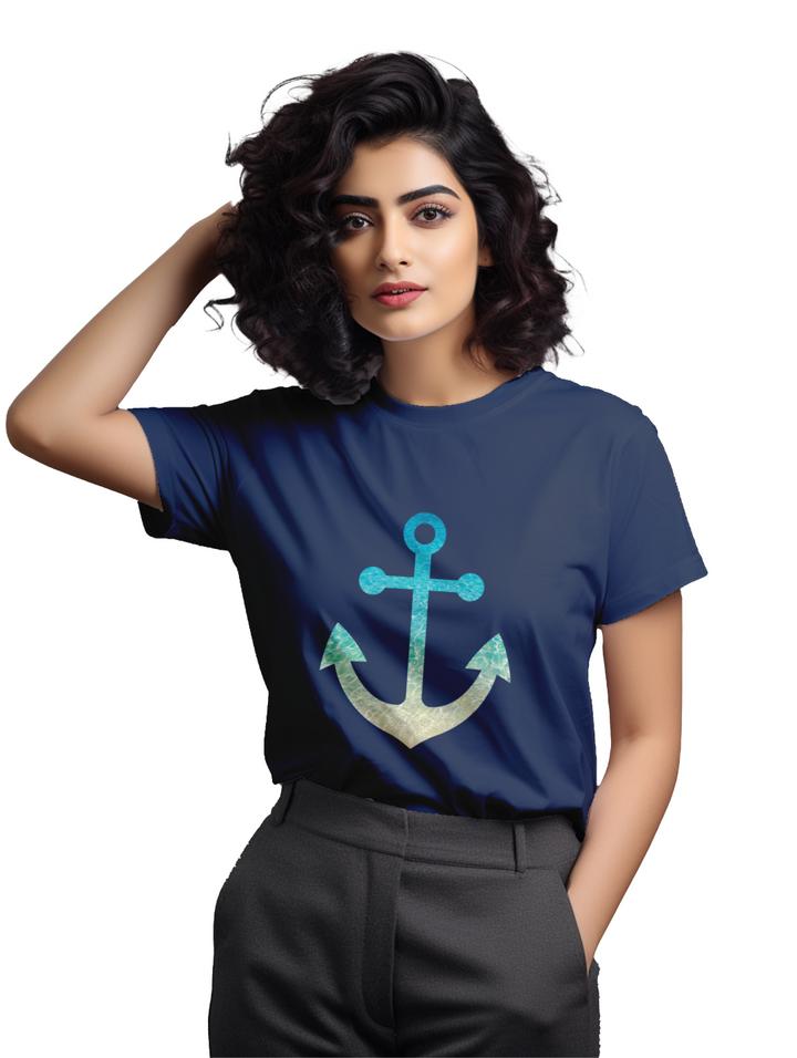 Womens Anchored in Duty T-Shirt
