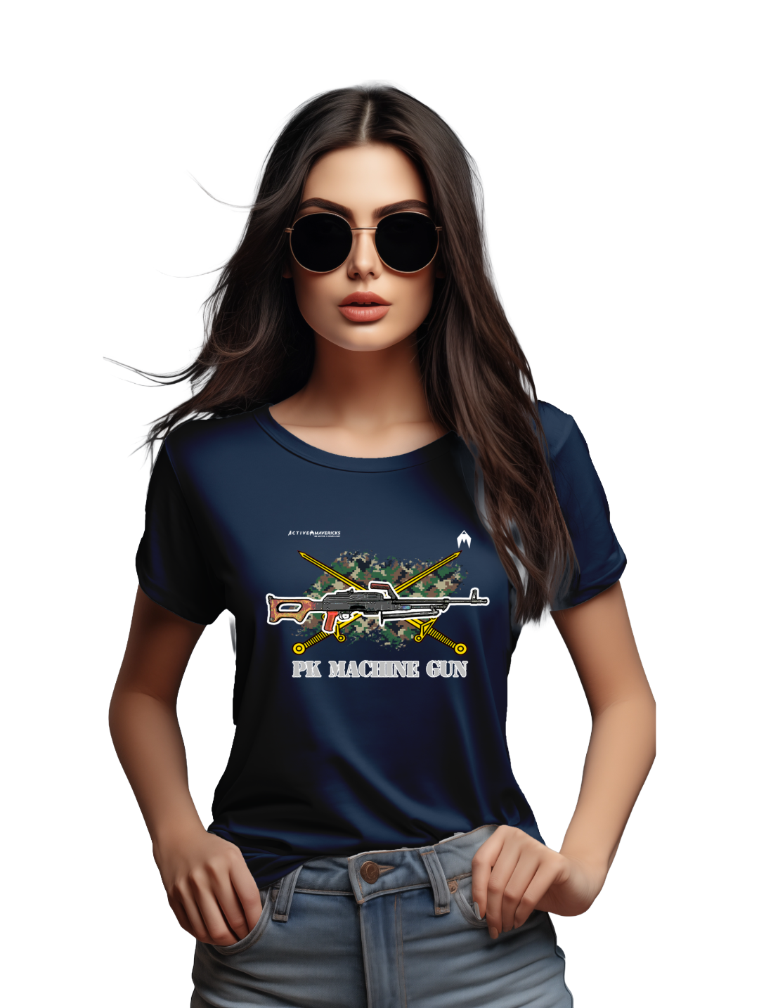 Women's PK MACHINE GUN T-Shirt