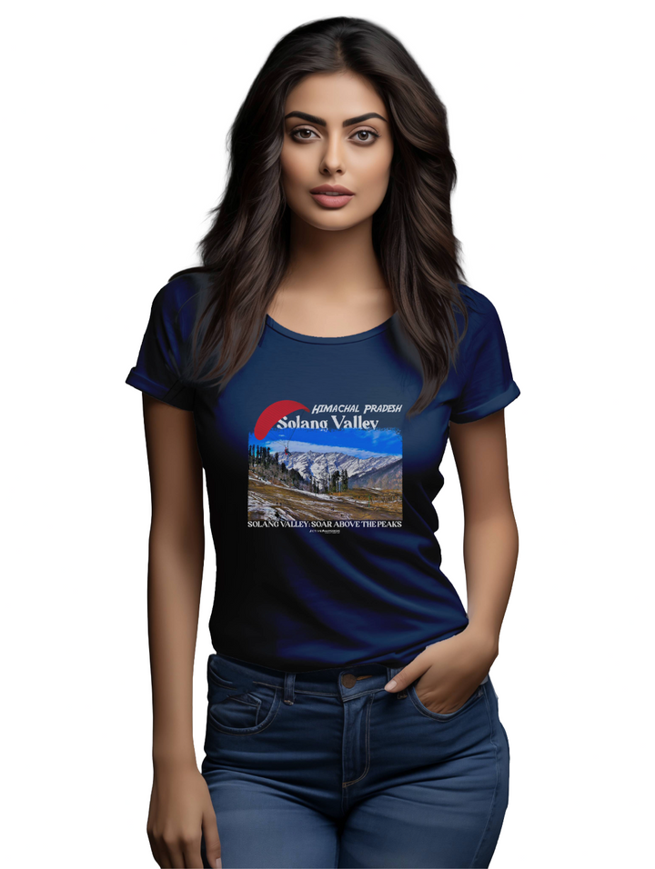 Women's SOLANG VALLEY : HIMACHAL PRADESH T-Shirt