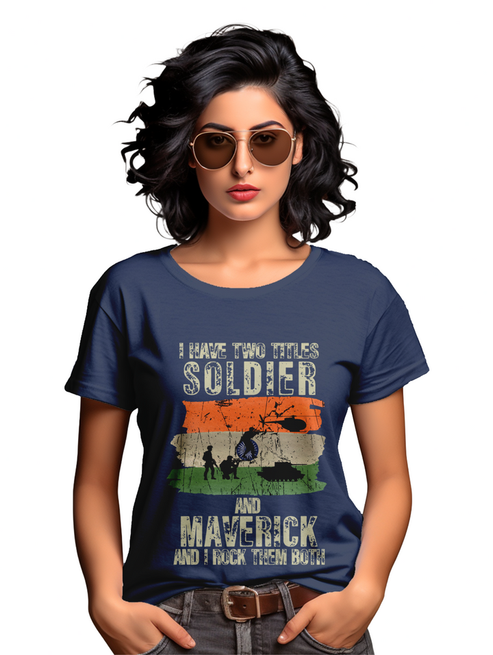 Women's I have two titles T-shirt