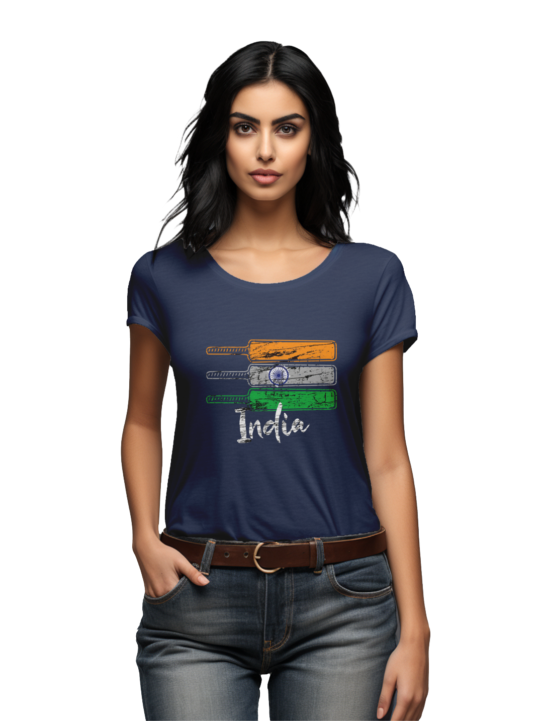 Women's India Cricket T-shirt