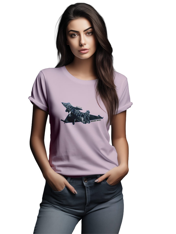 Women's Maverick’s Rafale – The IAF’s Active Edge T-shirt