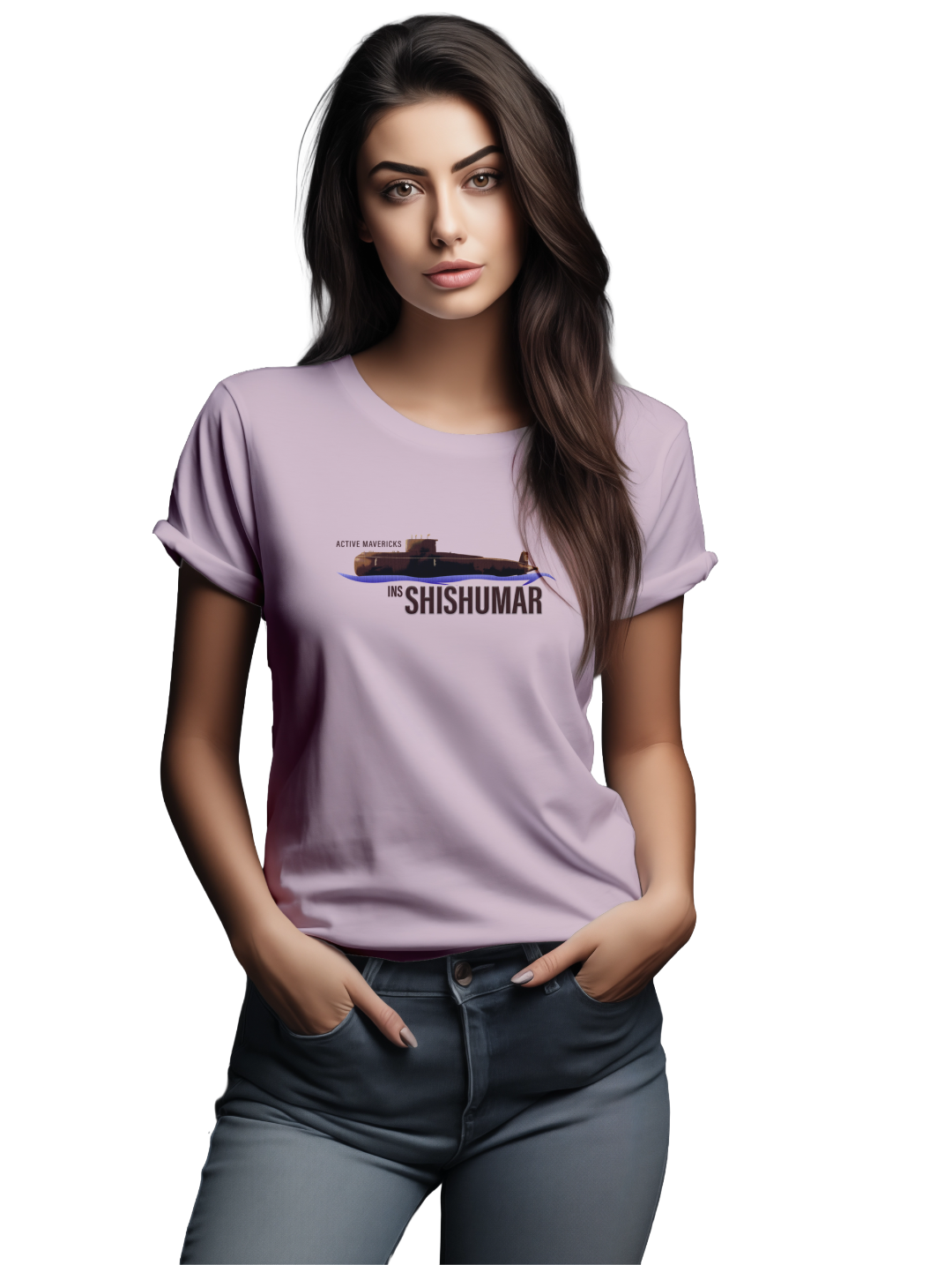 Womens INS Shishumar T-shirt
