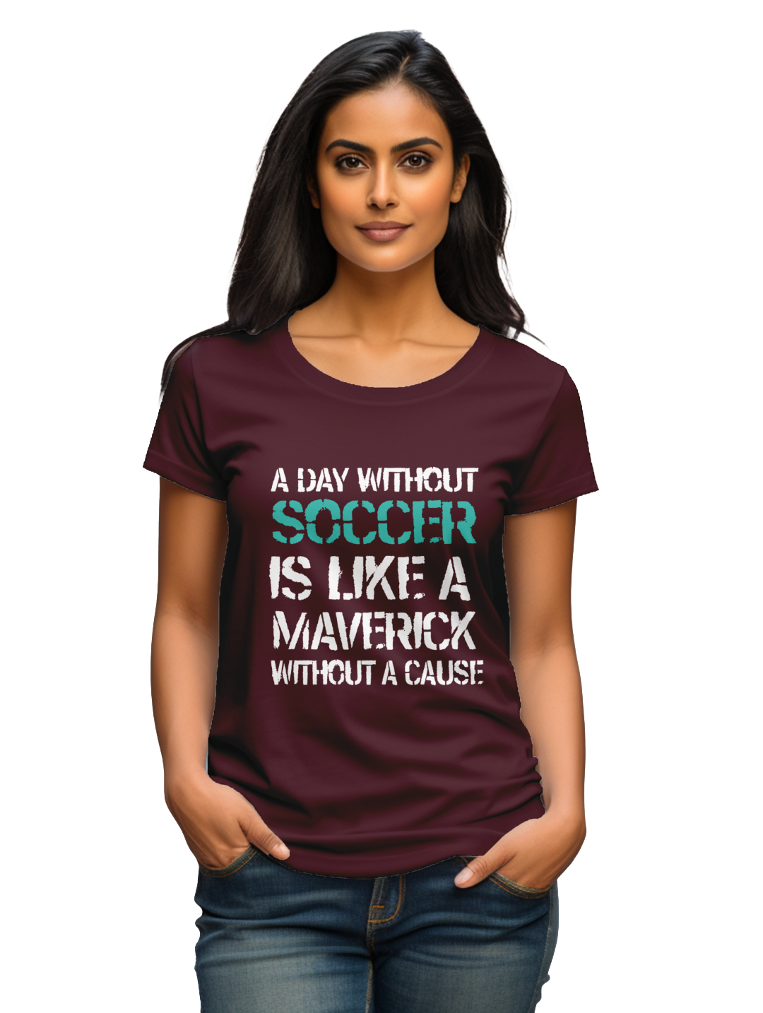 Women's  A day without Soccer T-Shirt