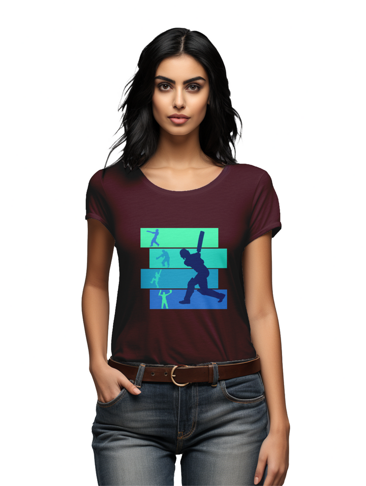 Cricket Lover womens T-shirt