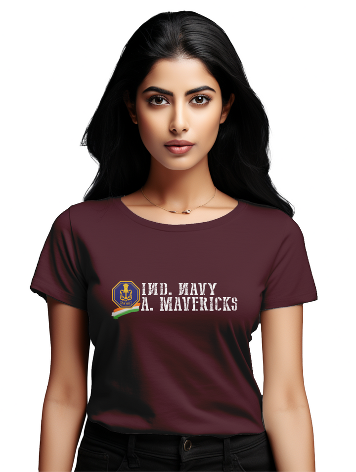 Women's  Ind. Navy A. Maverick T-Shirt