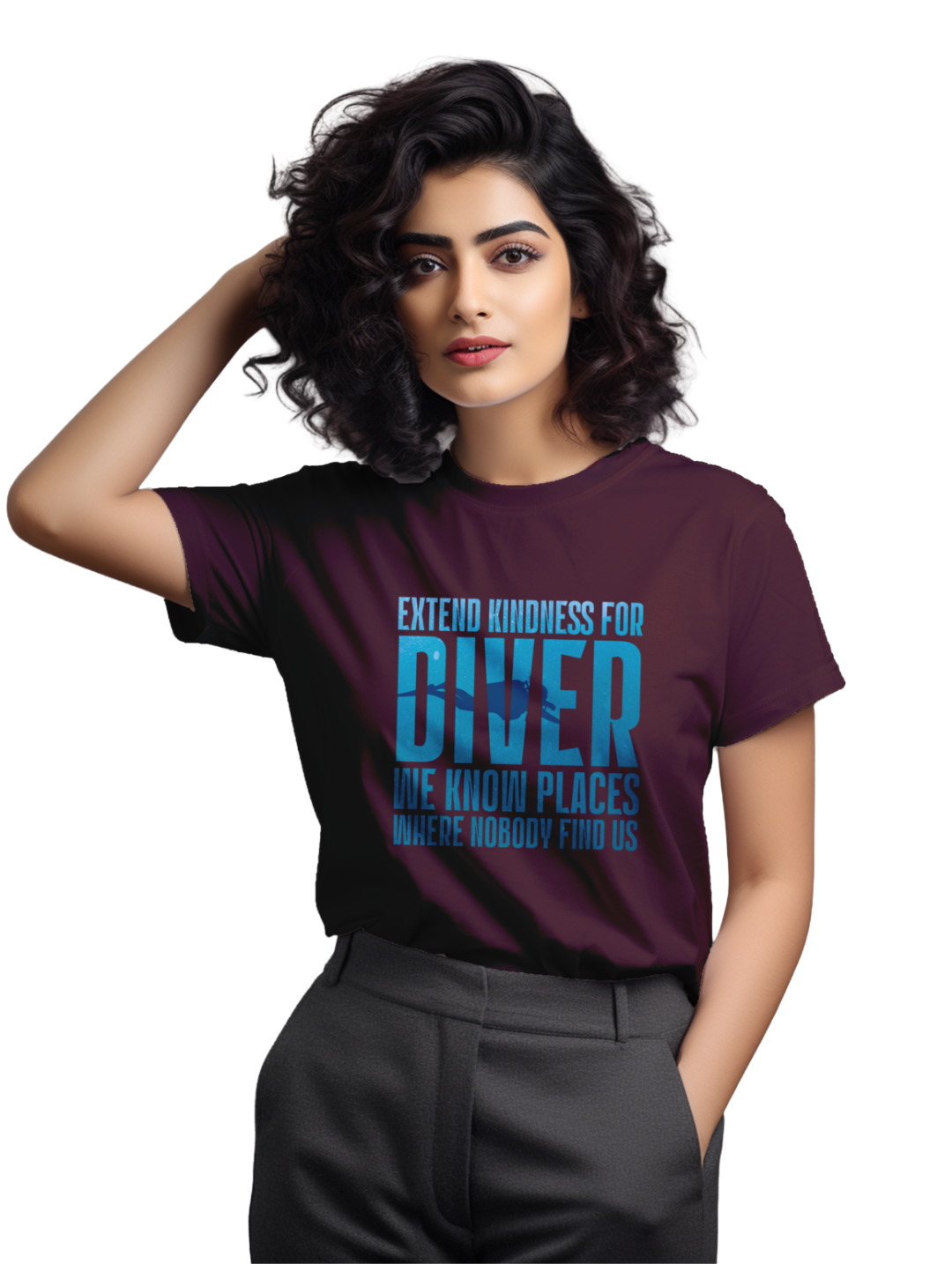 Women's Scuba Diver T-Shirt