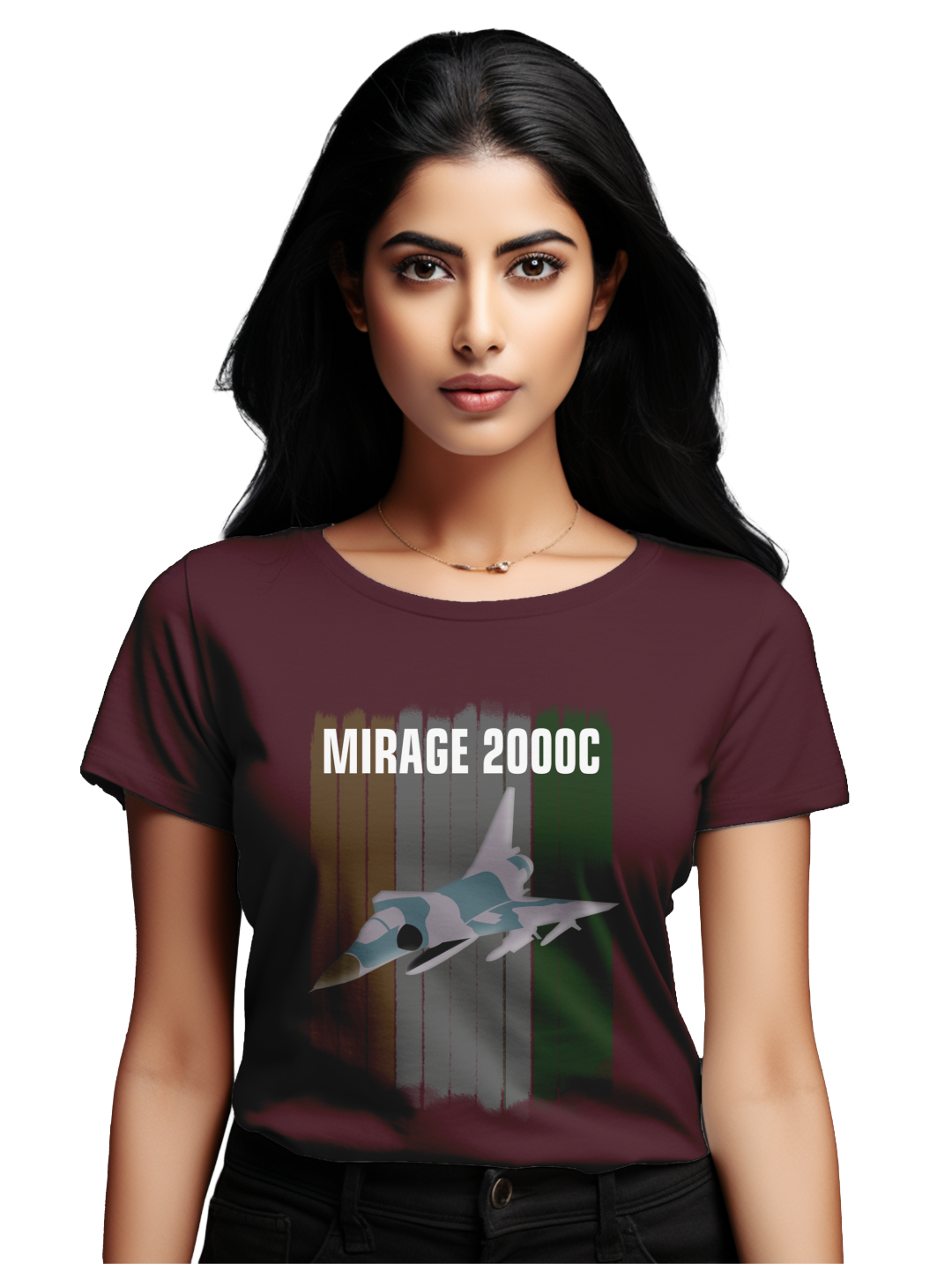 Women's Mirage 2000C Fighter jet T-shirt