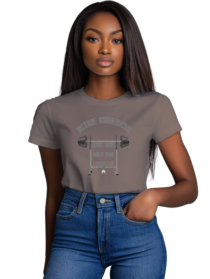 Womens SQUAT RACKS T-Shirt
