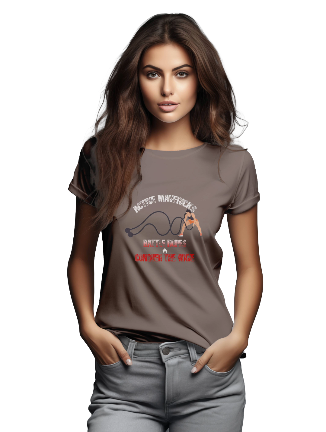 Womens BATTLE ROPES T-Shirt
