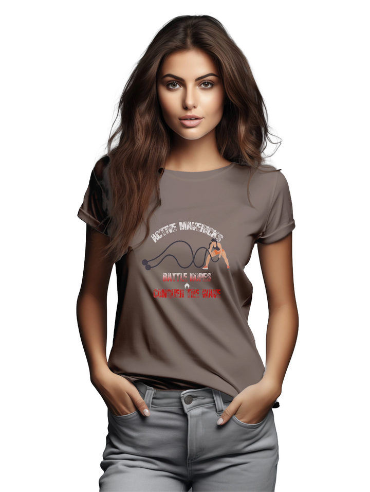 Womens BATTLE ROPES T-Shirt