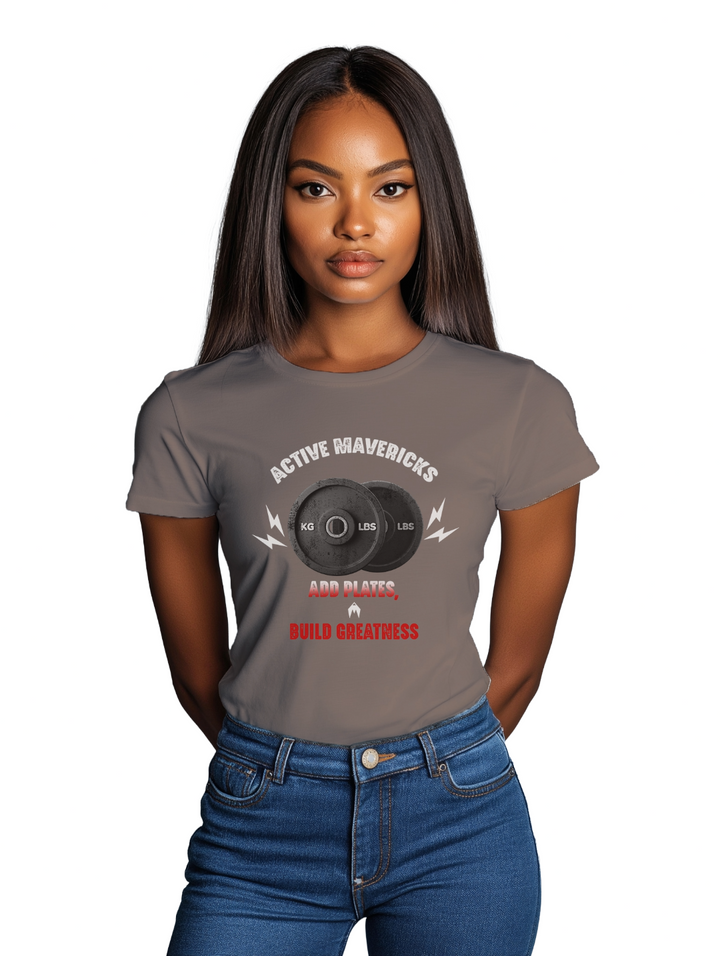 Womens WEIGHT PLATES T-Shirt
