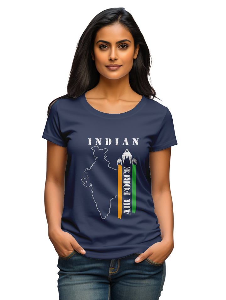 Women's Indian airforce- T-shirt