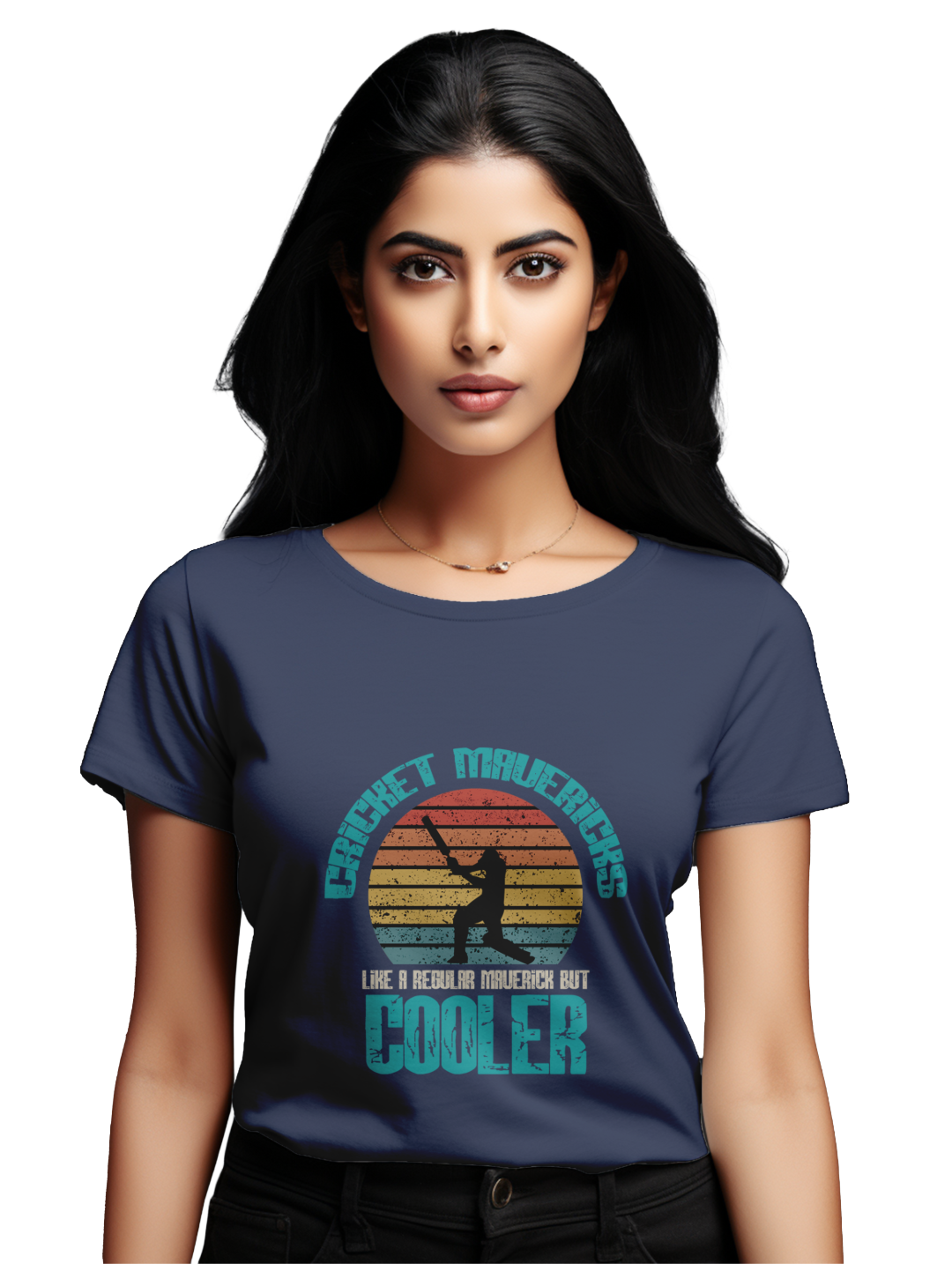 Women's Cricket_Maverick T-shirt