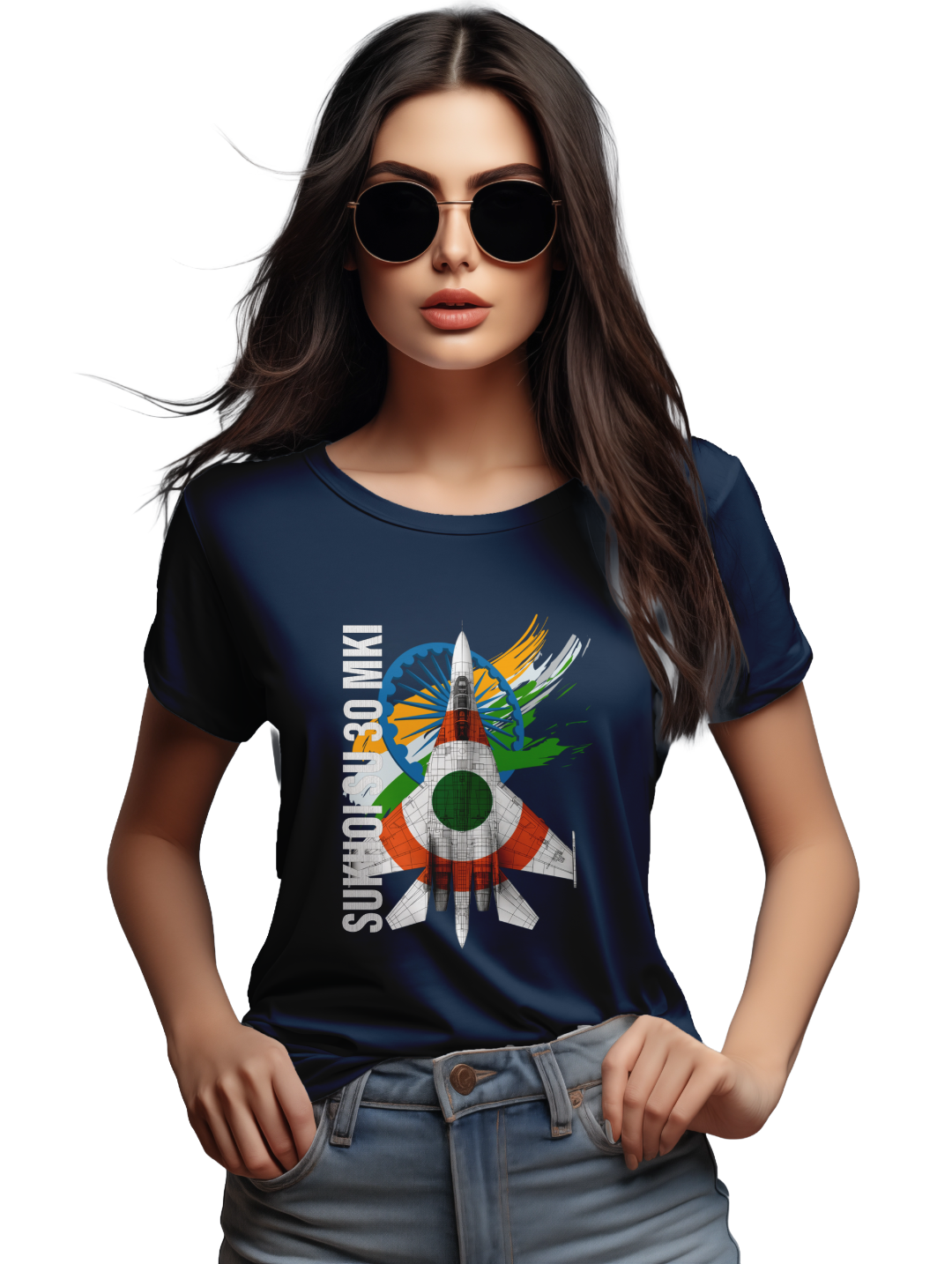 Women's  Sky Sentinels – The Power of Su-30MKI T-shirt