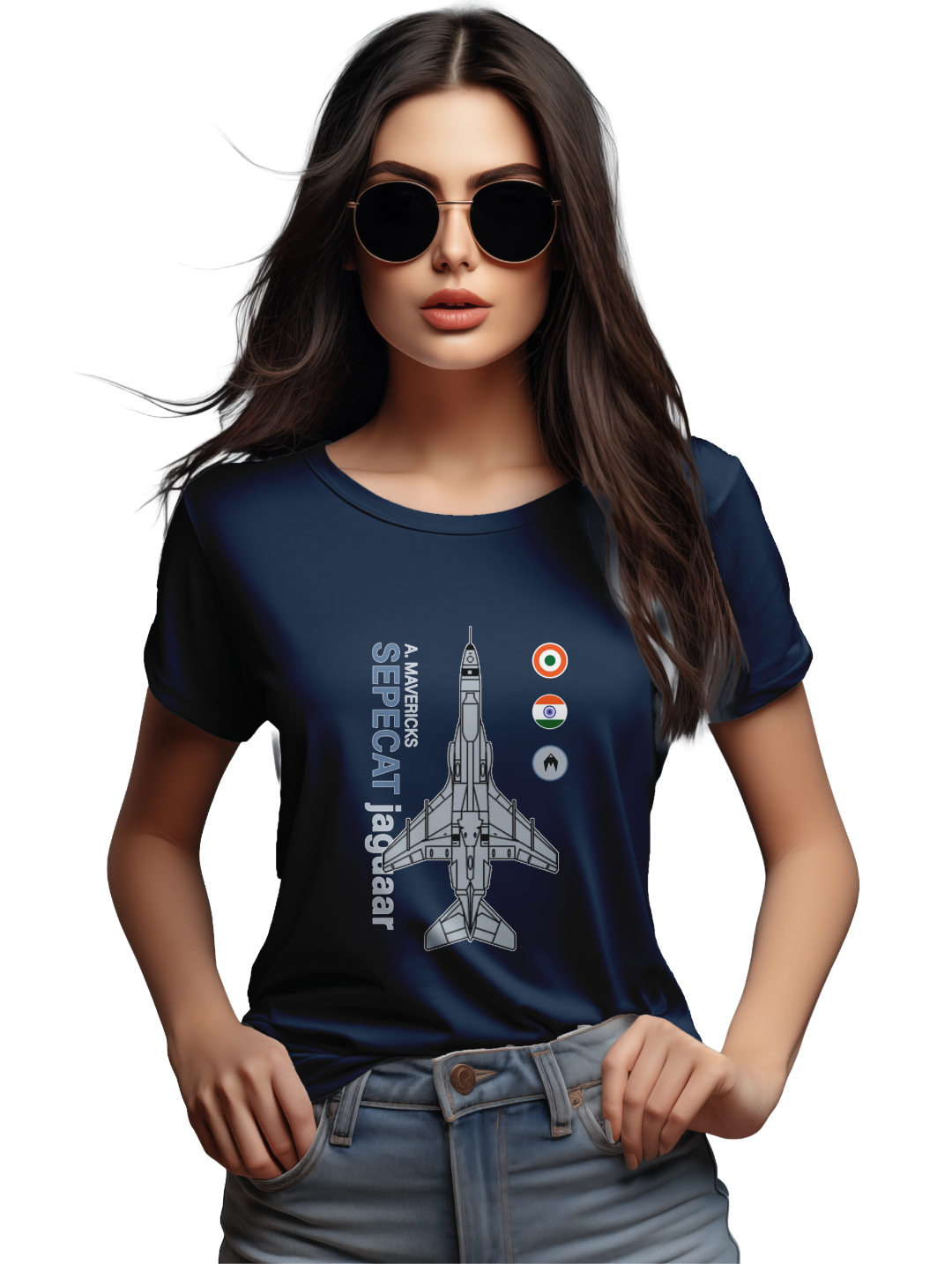 Womens Jaguar’s Valor – The IAF’s Fearless Glider T-shirt