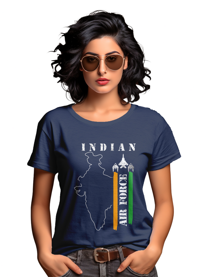 Womens Maverick of Indian Airforce T-shirt