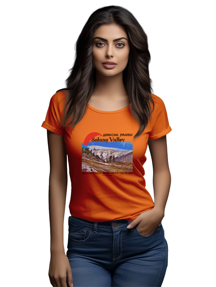 Women's SOLANG VALLEY : HIMACHAL PRADESH T-Shirt