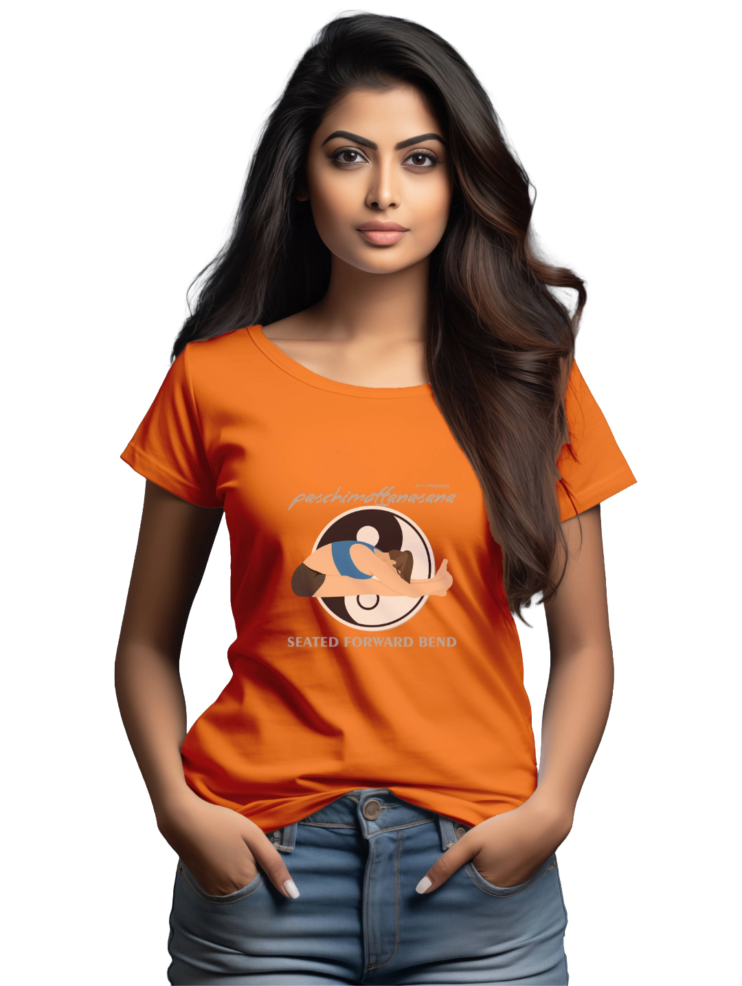 Women's PASCHIMOTTASANA  T-shirt
