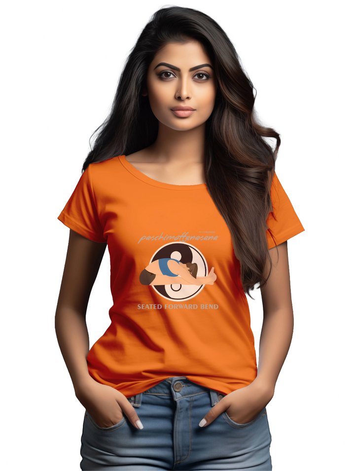 Women's PASCHIMOTTASANA  T-shirt