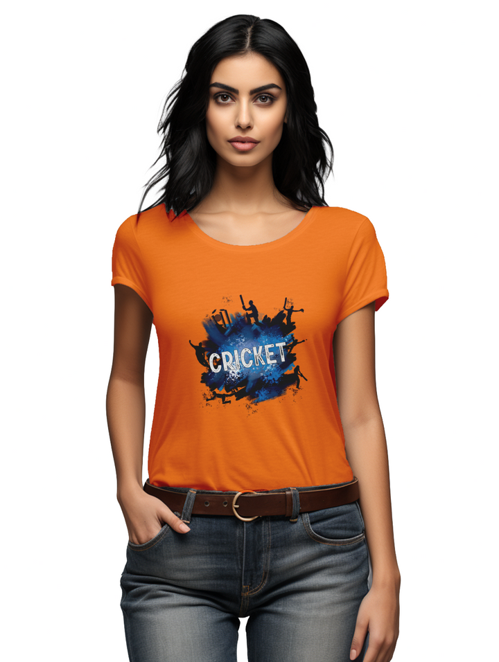 Women's __ Cricket T-shirt