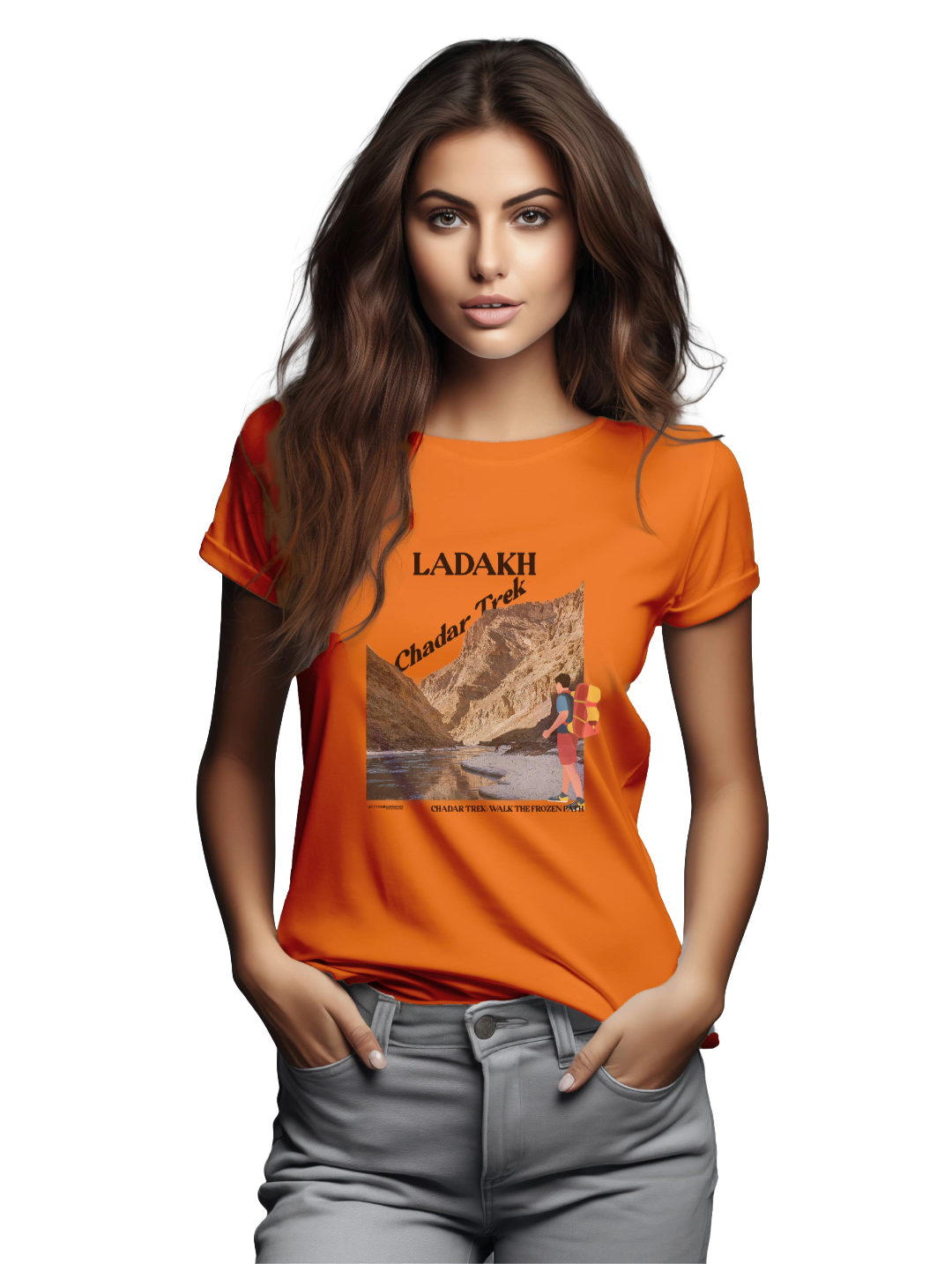 Women's CHADAR TREK : LADAKH T-Shirt