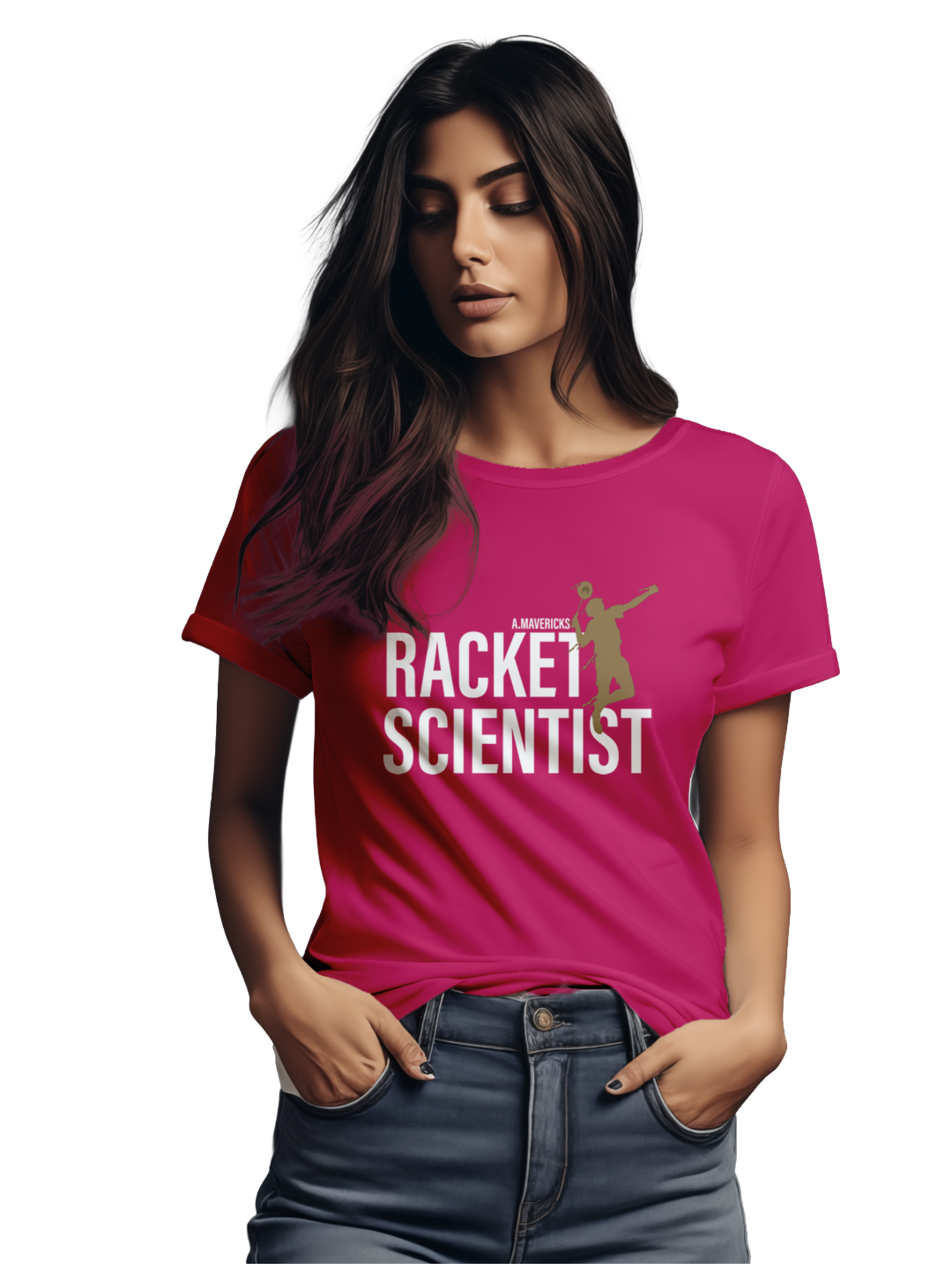 Womens Racket Scientist T-Shirt