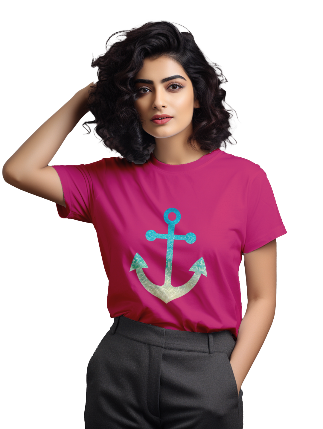 Womens Anchored in Duty T-Shirt