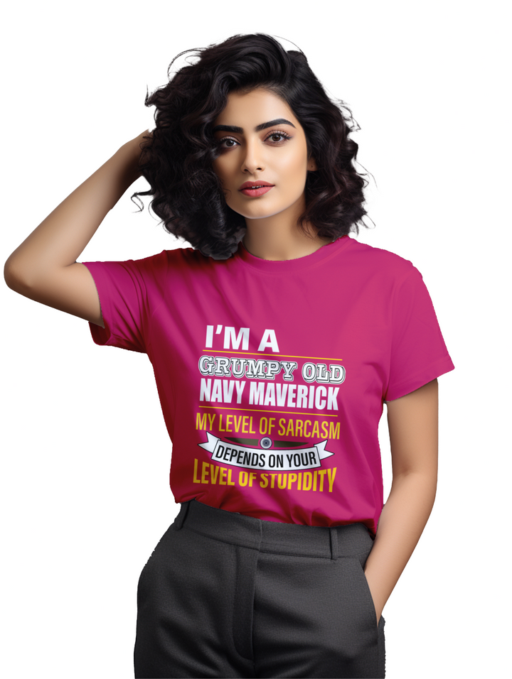 Womens I'm a Navy Maverick T-Shirt