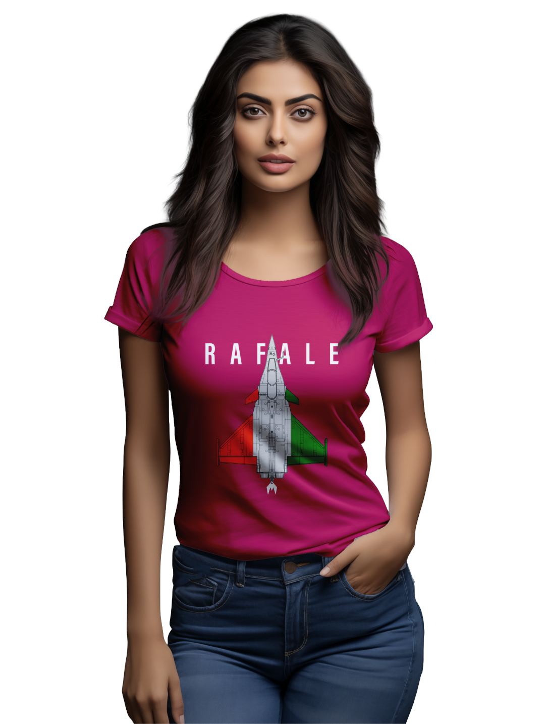 Womens Flight of the Rafale – India’s Pride T-shirt
