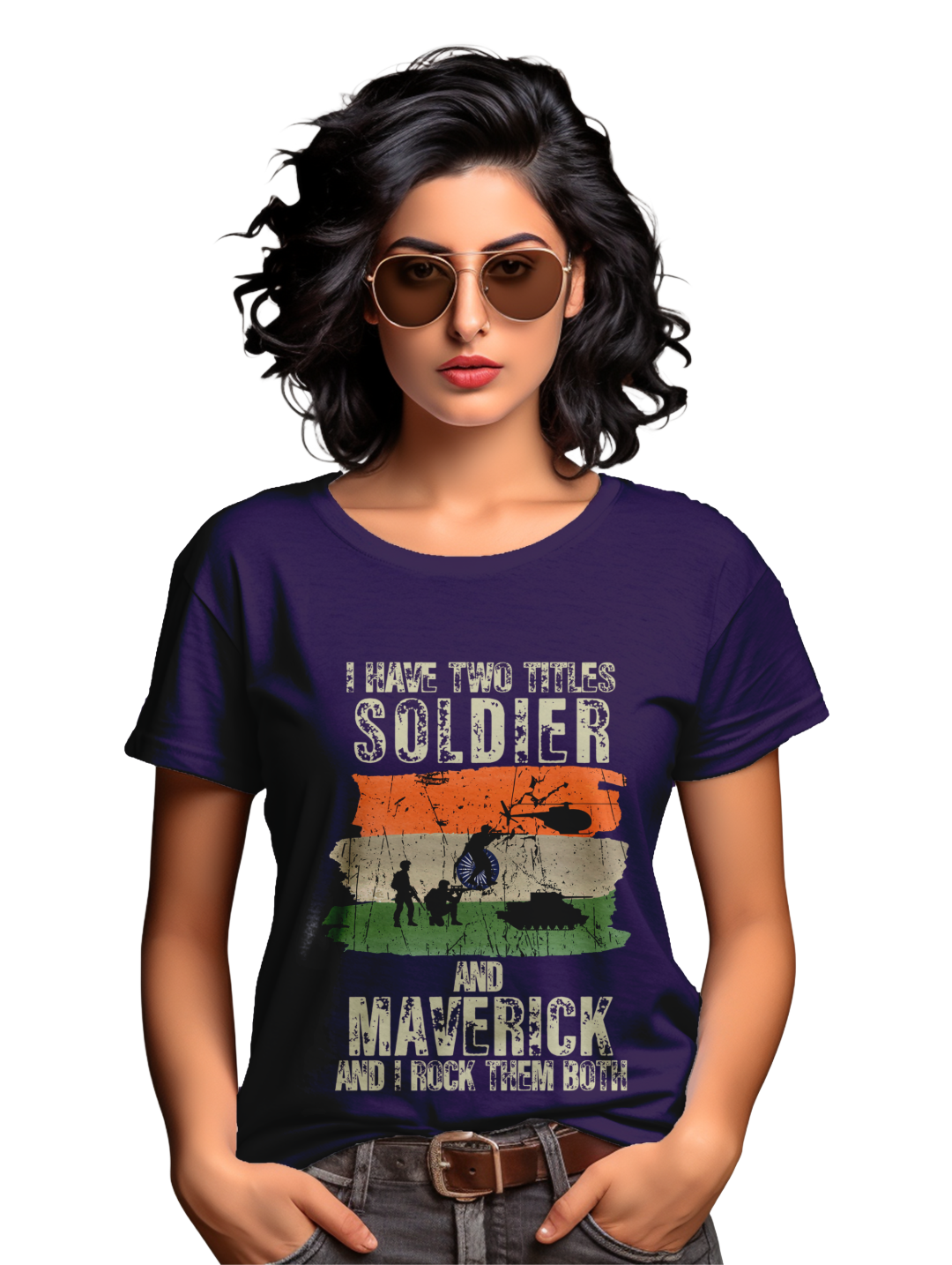 Women's I have two titles T-shirt