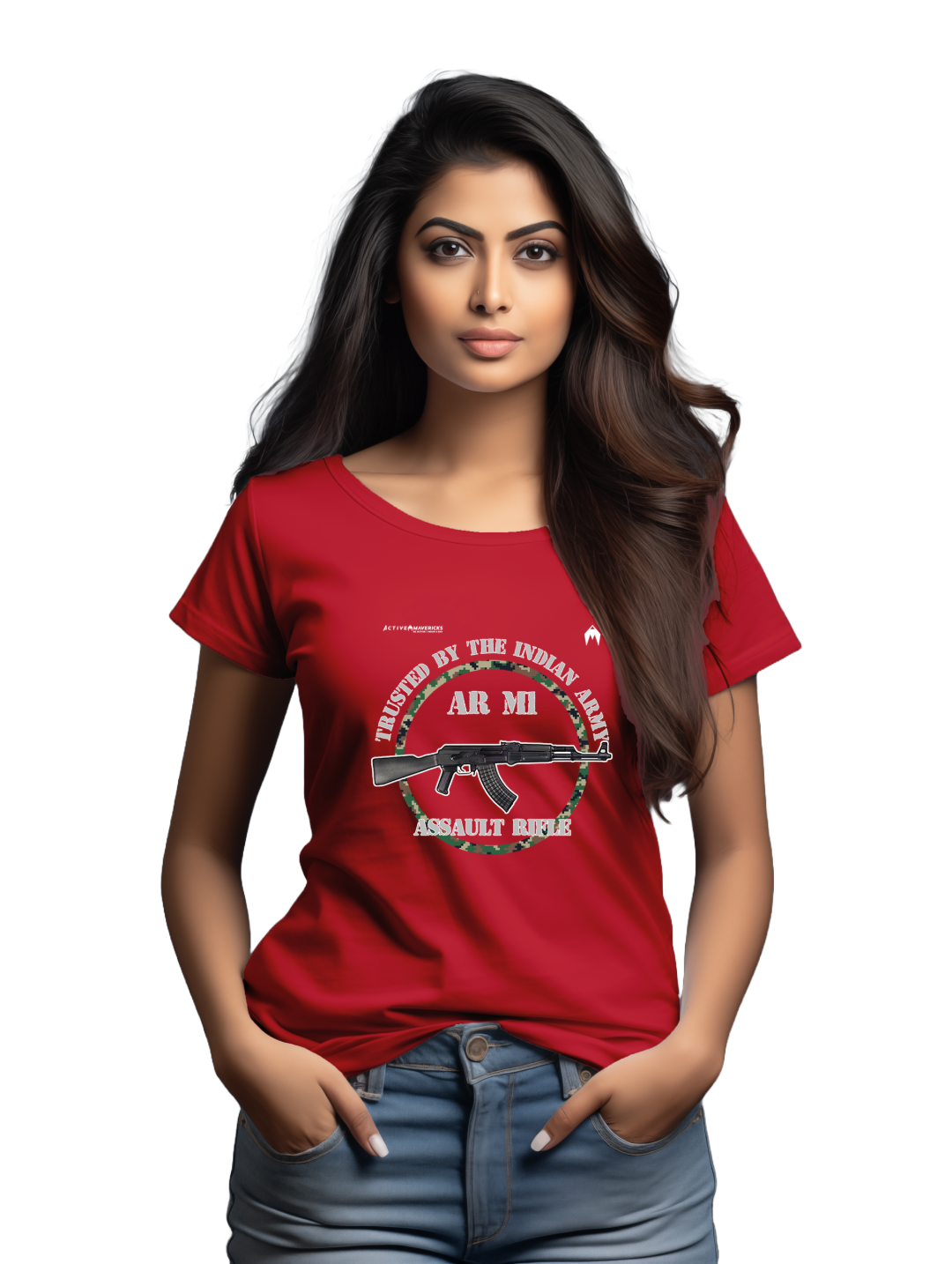 Women's AR M1 ASSAULT RIFLE T-Shirt