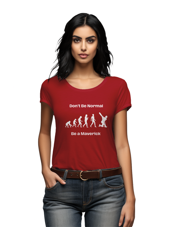 Women's Don't be normal T-shirt
