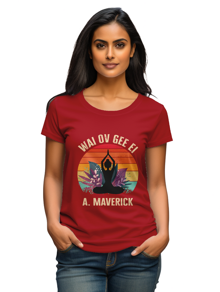 Women's YOGA A.Maverick  t-shirt