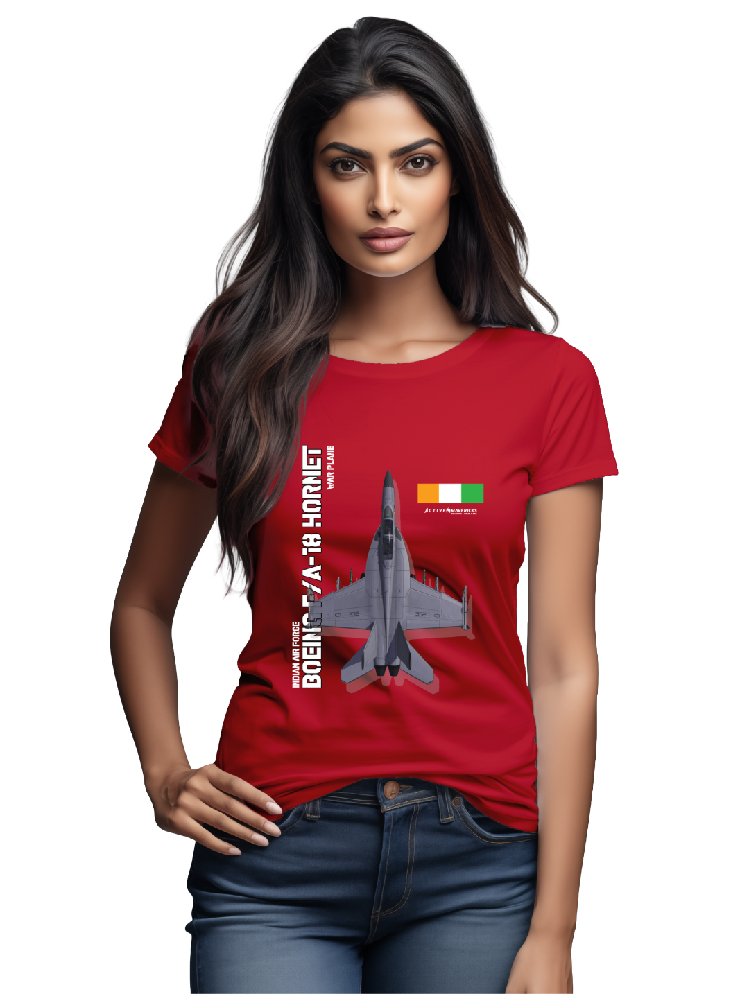 Womens BOEING F/A 18 HORNET T-shirt