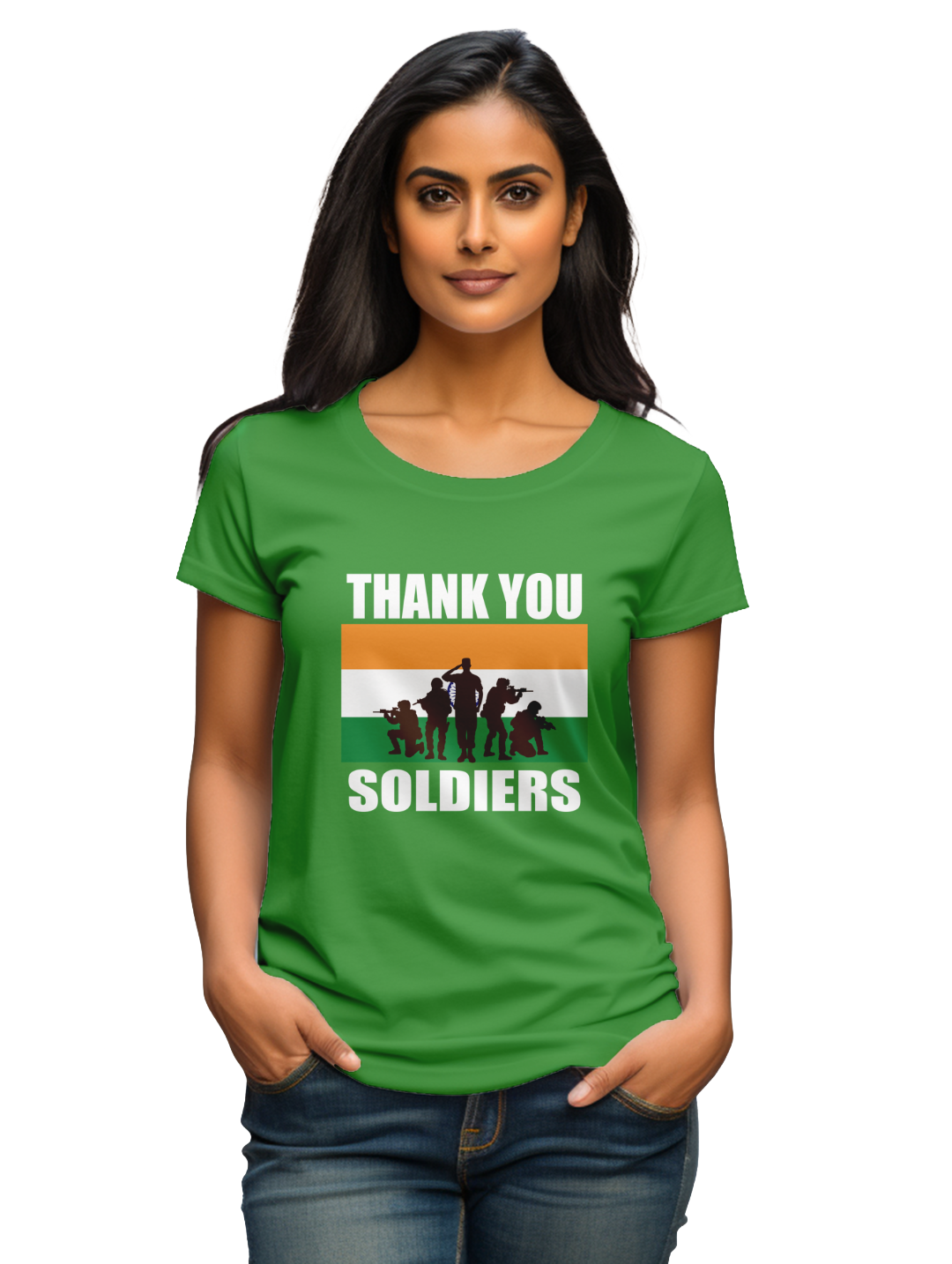 Women's Thank you Soldiers T-Shirt