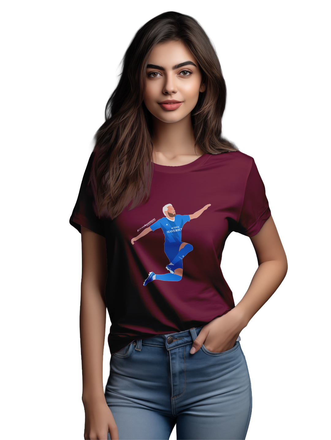 Women's Attacking Midfielder and Dribbler T-Shirt