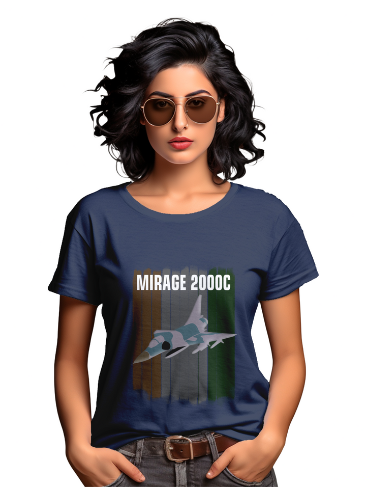 Women's Mirage 2000C Fighter jet T-shirt