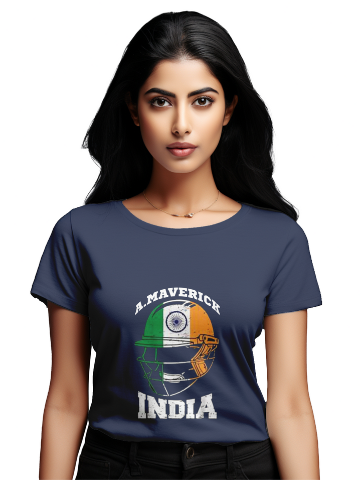 Cricket Crest: Where Passion Meets Style Women's T-shirt