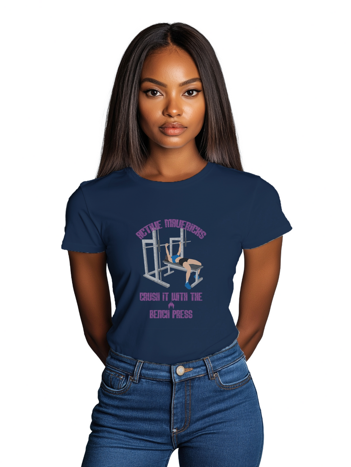 Active Mavericks™ Womens BENCH PRESS T-Shirt